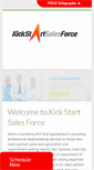 Mobile Screenshot of kickstartsalesforce.com